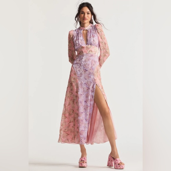 LoveShackFancy Starling Maxi Dress Sz 4 - Picture 4 of 12